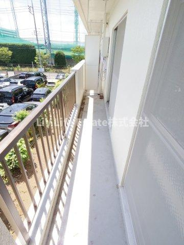 ラビアン花小金井のバルコニー