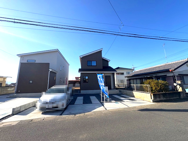 上里町忍保（全2棟)1号棟の外観|建物完成済みでございます。お部屋のご内覧可能でございます。お気軽にお問合せ下さいませ(^▽^)/