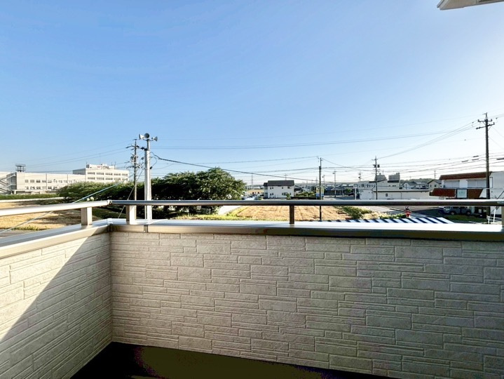 グラファーレ豊田市大島町　全3棟　新築戸建のバルコニー