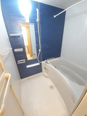 【浴室】 | パストラルデンエン２DKHW | きれいなお風呂です