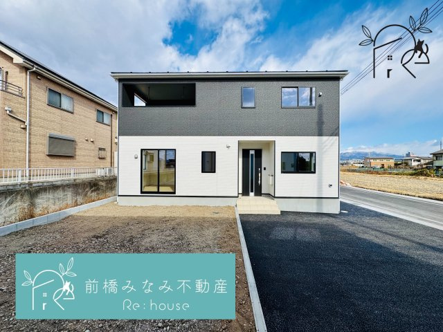 前橋市江田町第6　８号棟(全９棟)　クレイドルガーデン　新築建売分譲の外観|外観です