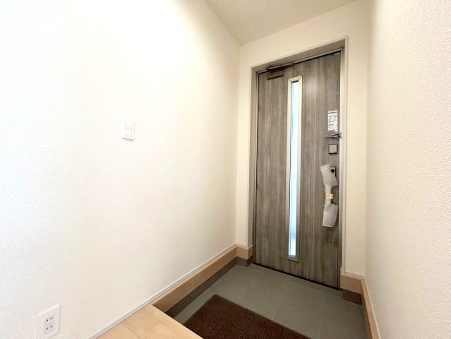 新築戸建　長野市富竹第1　全2棟の玄関