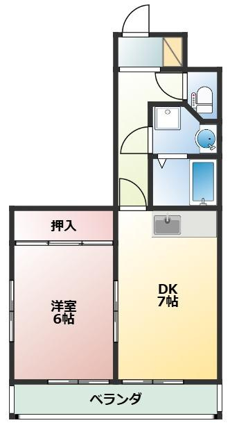 サンクレスト本中山の間取り