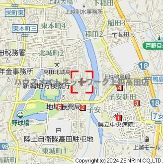 さくらガーデンⅡの地図|位置図