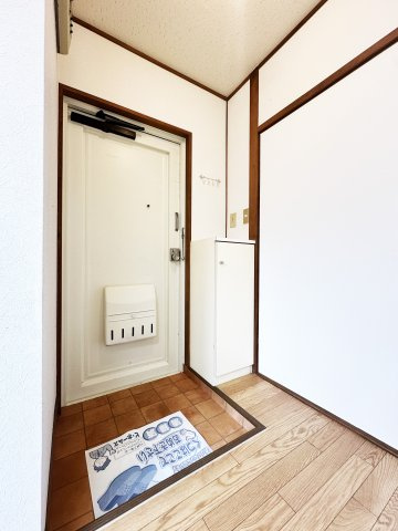 コーポ田宮の玄関