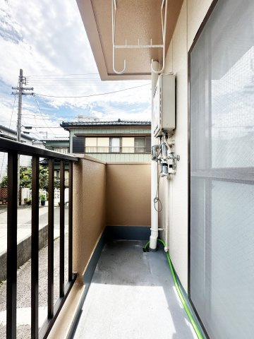 コーポ田宮のバルコニー