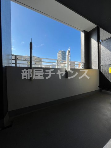 白川公園パークマンションのバルコニー