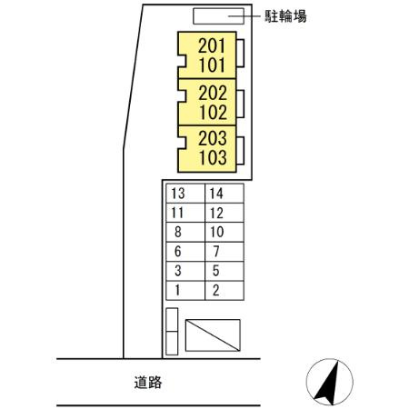 UN DE CES JOURSの区画図