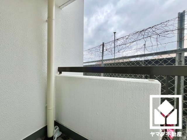 エルシティ桃山のバルコニー