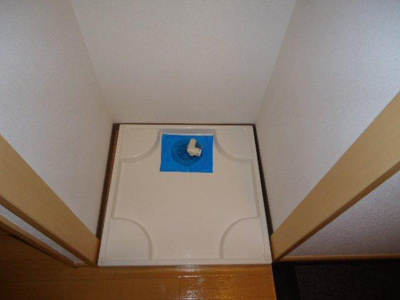 【洗面所】 | グリーンビューハイム | 室内洗濯機置場