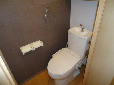 【トイレ】 | グリーンビューハイム | シャワー付トイレ