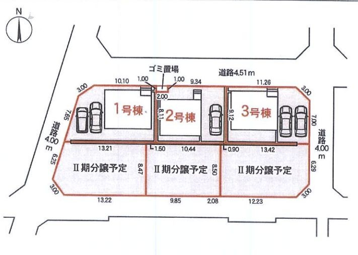 南区新戸新築戸建て　第13-2号棟の区画図|区画図「南区新戸新築戸建て」