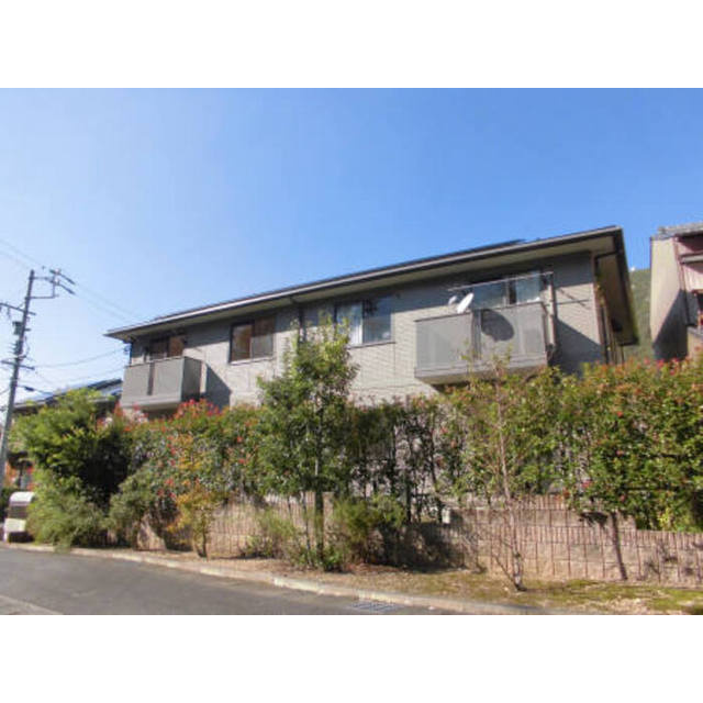 岐阜市長良のアパートの外観|A棟