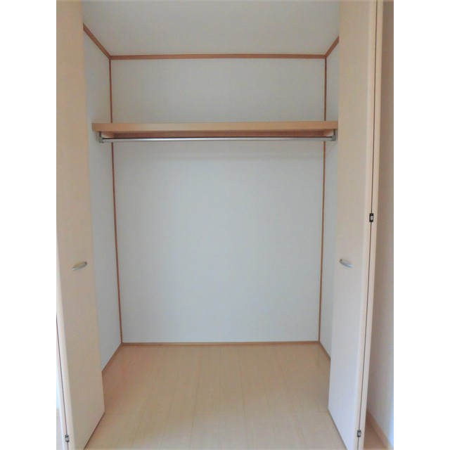 岐阜市長良のアパートの収納