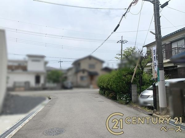 堺市南区三原台３丁の売地の前面道路含む現地写真|■現地撮影写真■