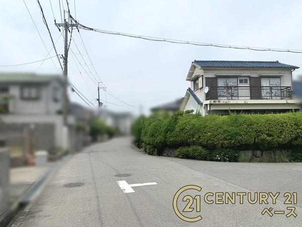 堺市南区三原台３丁の売地の前面道路含む現地写真|■現地撮影写真■