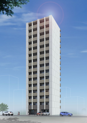 【外観】 | LIBTH天神東2 | 外観です。