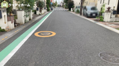 【前面道路含む現地写真】 | 越谷市大泊　中古一戸建て