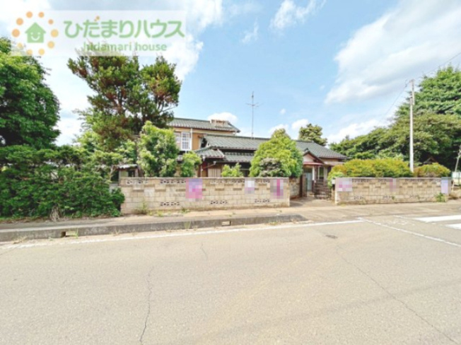 【外観】 | つくば市上岩崎　古屋付き売地 | 建築条件はありません！お好きなハウスメーカーで建築できます☆