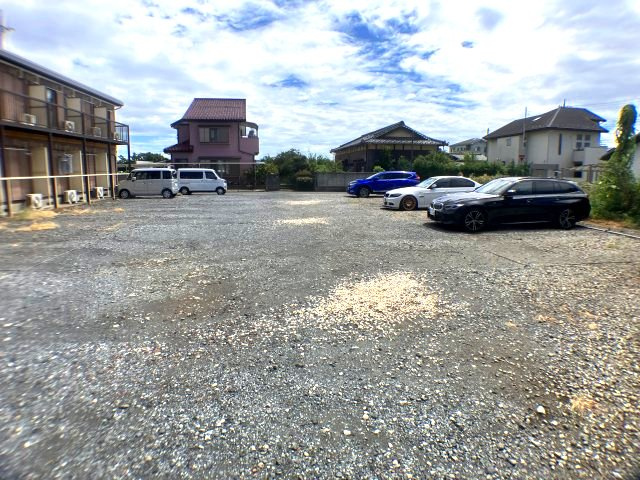 さいたま市桜区大字五関のアパートの駐車場