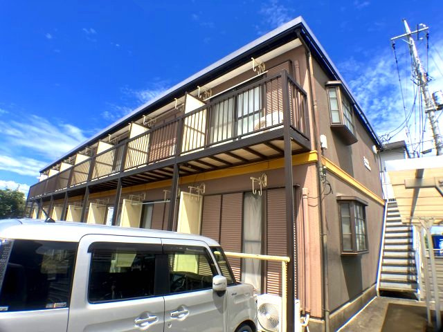 さいたま市桜区大字五関のアパートの外観