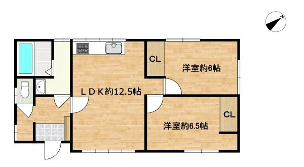 八戸市大字沢里字沢里山の区画図