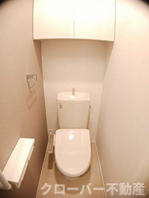 【トイレ】 | ハイツ　ＨＡＹＡＳＨＩ　２