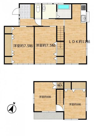 【間取り】 | 全居室洋室に生まれ変わる予定です！♪