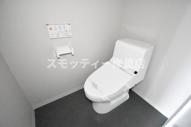 安立荘のトイレ