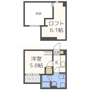 安立荘の間取り