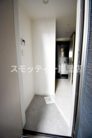 安立荘の玄関