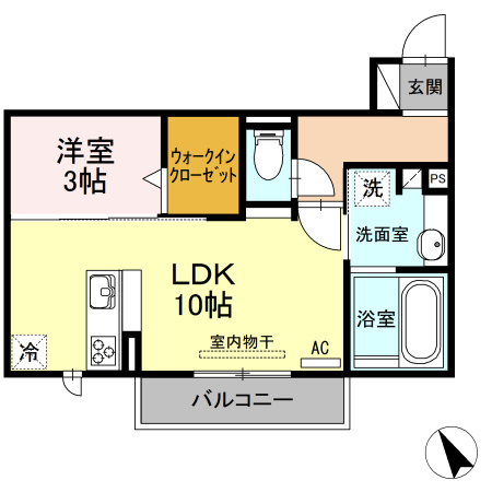 Graceの間取り