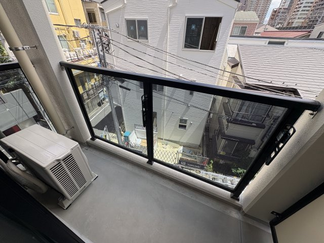 ピーニャ市川のバルコニー