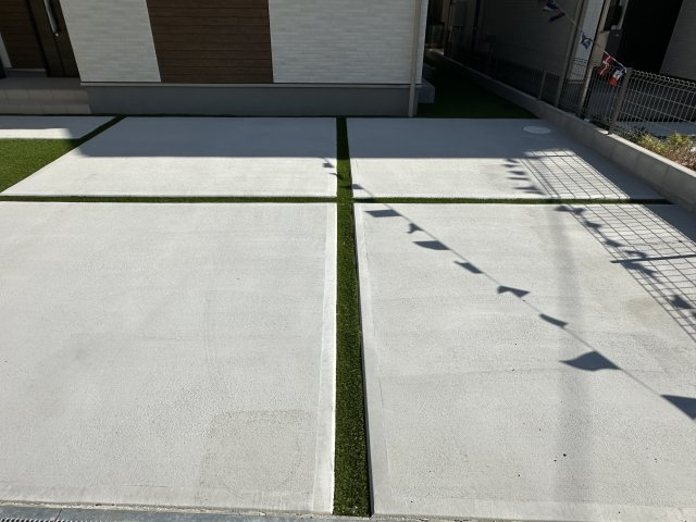 明石市魚住町中尾　新築戸建A号棟の駐車場