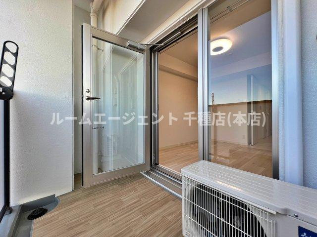プレサンス鶴舞駅前レジスのバルコニー