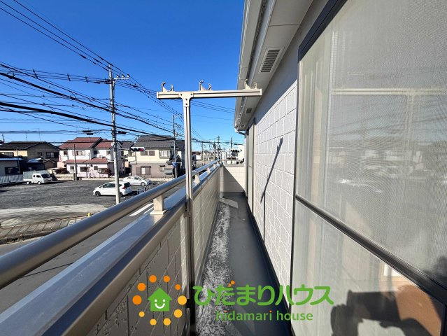 加須市久下1期　中古一戸建てのバルコニー