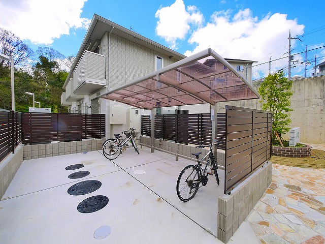 四季の風のその他共用部分|駐輪場完備です