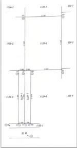 久喜市鷲宮中央1丁目　売地の区画図|全1区画