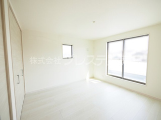 【洋室】 | 現地写真（１号地２階洋室）