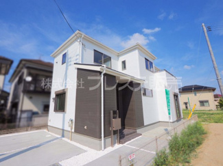 【外観】 | 現地写真（１号地外観）堂々完成！実際の建物内をご内覧できます♪