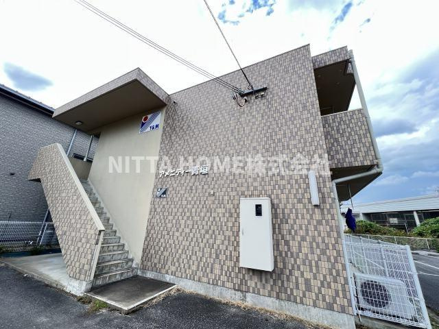 アメニティー青垣の外観|丹波市の青垣町にある２階建ての物件です◎
