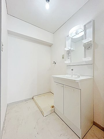 名古屋市千種区今池南の賃貸マンションの洗面所