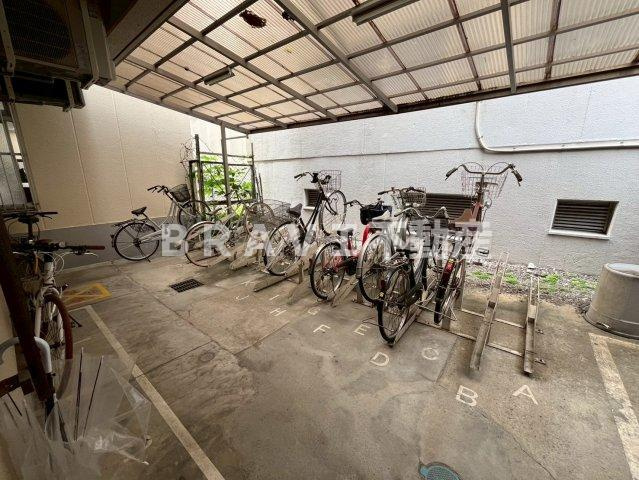 ハイツキンリュウ　BRAVI不動産のその他共用部分|【ハイツキンリュウ】駐輪場です