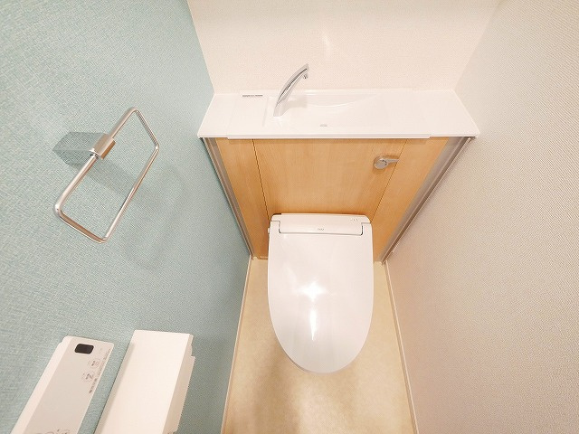カーサ　ポポラリタのトイレ|コンパクトで使いやすいトイレです