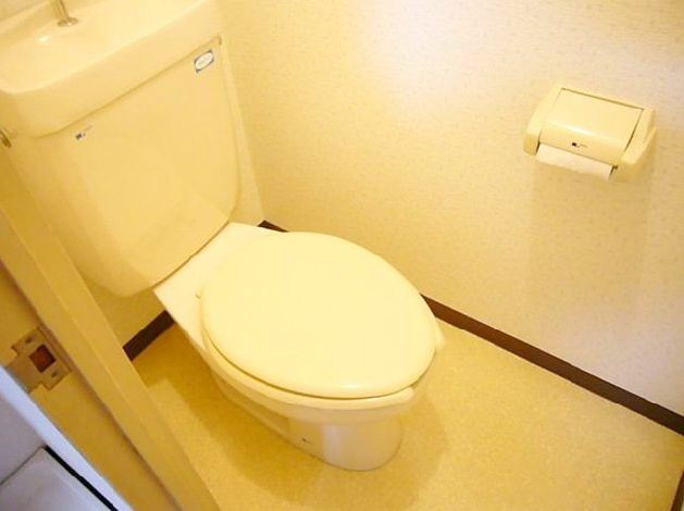 川口市宮町の賃貸マンションのトイレ