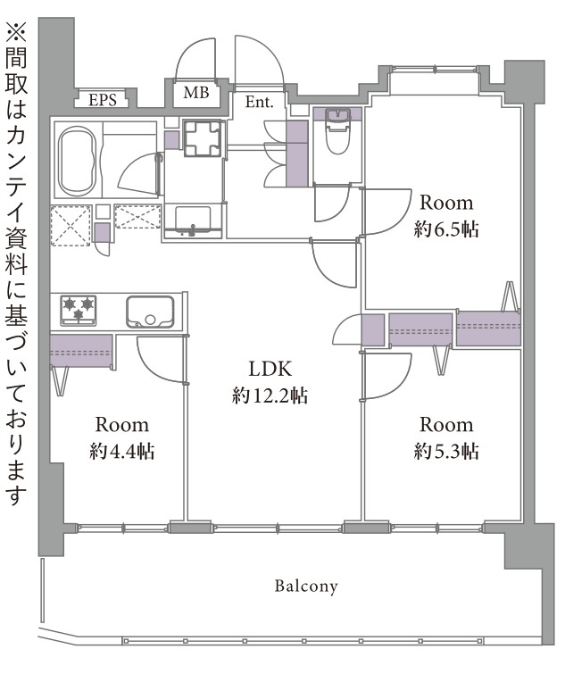 ラ・シェーナ三郷アビエルトのその他|間取図です