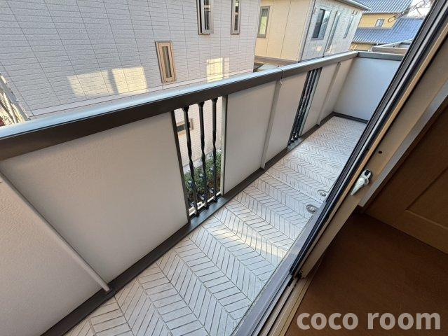 HeightsDのバルコニー