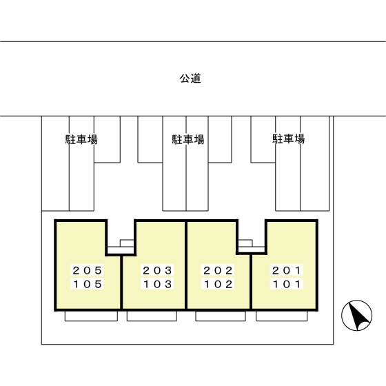 HeightsDの区画図