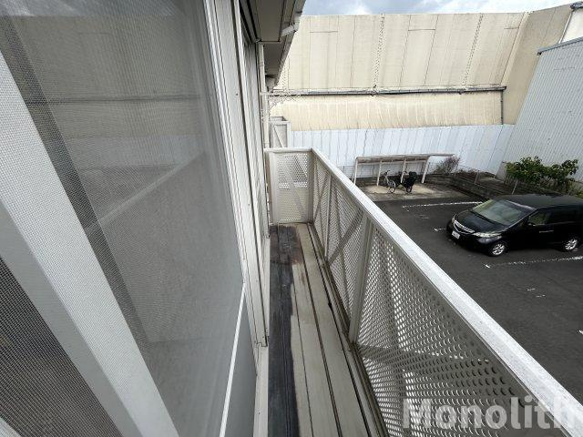 フレグランス福田のバルコニー