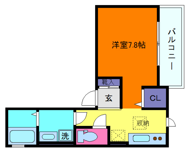 サニーシティーの間取り